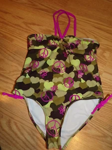 Little Girl Size Large (10-12) OP One Piece Swimsuit - Picture 1 of 1