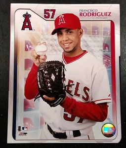 Foto 8X10 de la serie Studio de Francisco Rodríguez 2005 Anaheim Angels - Imagen 1 de 1