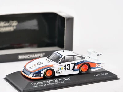 MINICHAMPS 1/43 Porsche 935/78 Moby Dick 1978 Mans #43 - Image 1 of 4