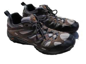 MERRELL VIBRAM VENTILATOR LOW 12 EU 46.5 BELUGA BLUE BROWN SUEDE MESH J87333 - Picture 1 of 10