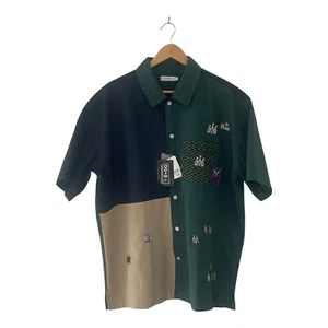 Graniph x Dragon Quest Shirt Men XL DQ+g 5th Short Sleeve Dot Field NWT 🐙 - Bild 1 von 15