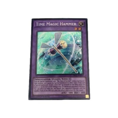 Yu-Gi-Oh! Time Magic Hammer - 2015 Dragons of Legend 2 DRL2-EN009 Secret Rare - Image 1 of 4