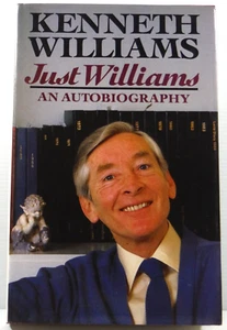 Kenneth Williams Just Williams an Autobiography 1985 libro de DJ de tapa dura - Imagen 1 de 14