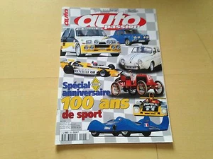 Magazine Hors serie AutoPassion Spécial100 ans de sport Renault rally formule 1 - Picture 1 of 1