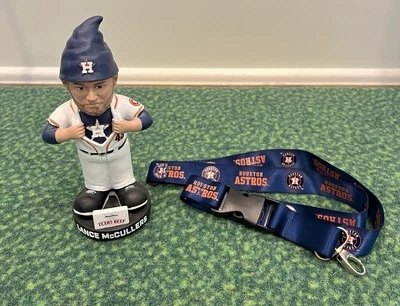 RARE Collectible Lance McCullers Bobblehead & Houston Astros Lanyard 2017 Nolan - Image 1 of 4
