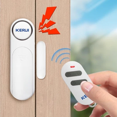 Wireless Remote Control Magnetic Sensor Door Window Home Security Burglar Alarm - Image 1 of 4