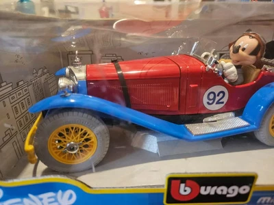 MERCEDES BENZ SSK MICKEY MOUSE burago disney 1/18 - Immagine 1 di 4