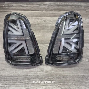 Mini R56 R57 R59 Smoked LED Union Jack Rückleuchten sequentieller Blinker Lci - Bild 1 von 11