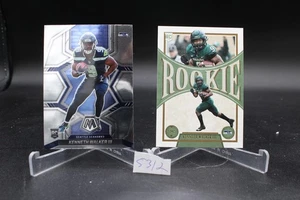 2022 Panini Mosaic Rookie Kenneth Walker III #308 & Legacy Draft #158 - Picture 1 of 2