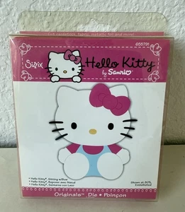 Sizzix Hello Kitty Sitting w/Bow Original Die 655791 Sanrio 2008 Sealed NOS - Picture 1 of 4