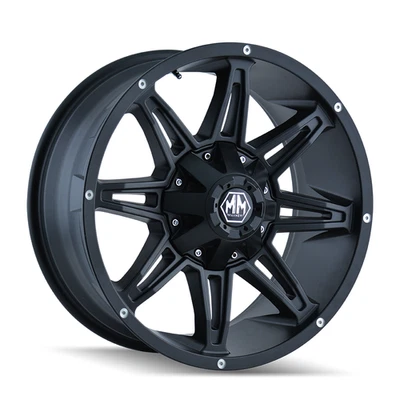 Llanta 18" Mayhem Rampage negro mate 18x9 8x170 -12 mm para Ford Foto 1 de 4
