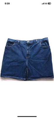 Harbor Bay Men’s Blue Denim Shorts Size 50 5 Pocket - Image 1 of 3