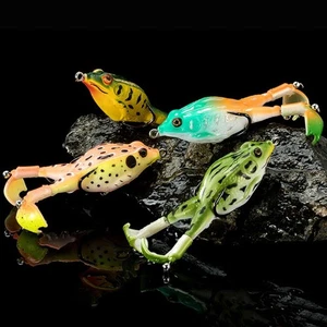 Double Propeller Legs Soft Fishing Lures Artificial Bass Bait Fishing - Picture 1 of 18