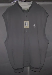 NUOVO DONALD ROSS Pullover Zip Maglione Gilet Giacca Camicia ATLANTA ATHLETIC CLUB XL - Foto 1 di 7