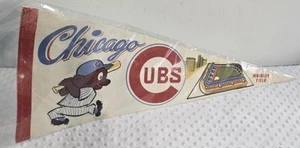 Chicago Cubs Cubbie früher Baseball 29" Vintage Wimpel Wrigley Field Filz Banner - Bild 1 von 17