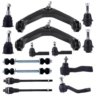 Front Upper Control Arm Ball Joint Tie Rod For 02-06 Chevrolet Avalanche 2500 - Image 1 of 4