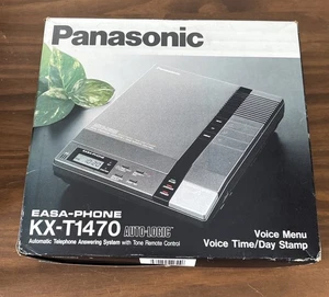 Vintage Panasonic EASA PHONE KX-T1470 Telephone Answering Machine System - Picture 1 of 3