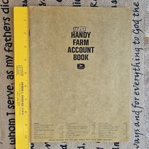 Libro de cuentas John Deere The Handy Farm 1967, Moline Illinois - Imagen 1 de 6