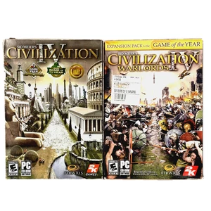 Sid Meier's CIVILIZATION IV / WARLORDS EXPANSION PACK (2005) - Juego del Año - Imagen 1 de 4