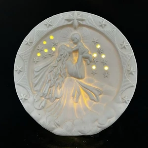Madonna mit Kind beleuchteter Porzellanteller, Roma Faro - Bild 1 von 5