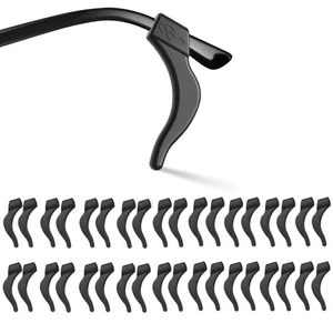 20 paia di ganci per orecchie antiscivolo in silicone per occhiali da sole sportivi - Foto 1 di 6