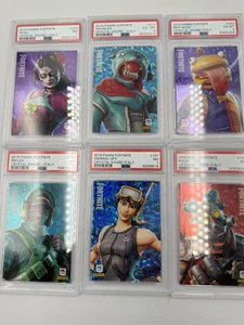 2019 Panini Fortnite ITALY Series 1 Shard lot x 6 PSA - Picture 1 of 4
