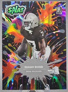Isaiah Bond 1/1 2025 Wild Card Splat Rookie RC Black Lava Cleveland Browns SSP - Picture 1 of 2