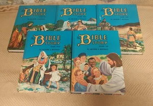 Vintage The Bible Story Arthur Maxwell 5 books #2,3,4,7,10 - Bild 1 von 5