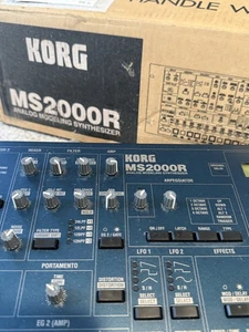 Korg MS2000R Analog Modeling Synthesizer Table Top Module w Power Supply, Manual - Picture 1 of 4