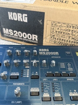 Korg MS2000R Analog Modeling Synthesizer Table Top Module w Power Supply, Manual - Image 1 of 4