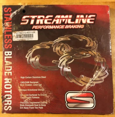 STREAMLINE FRONT RIGHT BLADE BRAKE ROTOR CAN-AM X3 MAVERICK 1000 TURBO 2017-2020 - Image 1 of 2