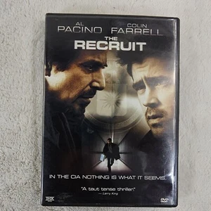The Recruit (DVD 2003) Al Pacino, Colin Farrell, Bridget Moynahan, CIA Thriller - Picture 1 of 8