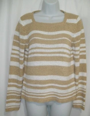 Rena Rowan Womens Pullover Beige Sweater Size: Small - Image 1 of 4