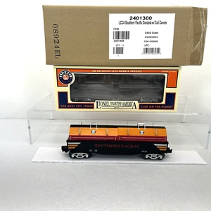 Lionel 2401300 LCCA 2024 Southern Pacific Gondola w Coil Covers NEW O Gauge Club - Picture 1 of 18