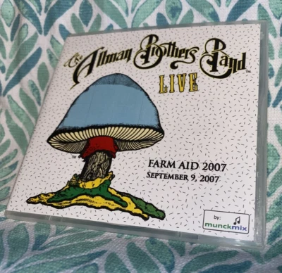 Allman Brothers Band Live9-9-07 Farm Aid Randall's Island NY  CD Foto 1 de 2