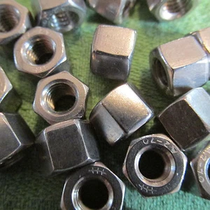 Muttern V2A M 6 Höhe 8 mm NEU 25 Stück hohe Form Sechskantmutter - Bild 1 von 2