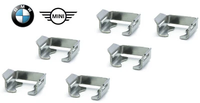Abrazadera de sujeción de clip de inyector de combustible GENUINA (6) para BMW MINI 1998-2013 Foto 1 de 3