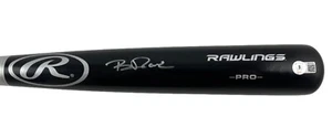 Brennen Davis New York Yankees signed Autogramm Black Rawlings Baseballschläger - Bild 1 von 2