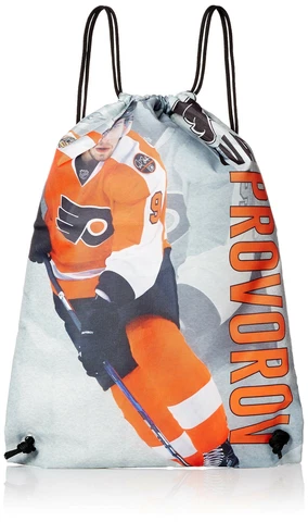 Philadelphia Flyers Provorov I. #9 Printed Player Name Drawstring Backpack Cover