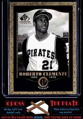 1-2001 SP Legendary Cuts Roberto Clemente Pittsburgh Pirates #60 ! - Image 1 of 2