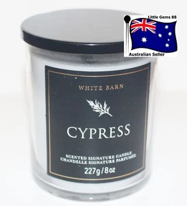 BATH AND BODY WORKS Cypress 8 OZ MEDIUM JAR CANDLE Limited Edition - Picture 1 of 1