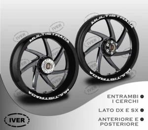 Adesivi cerchi moto ducati multistrada 1200  - Imagen 1 de 2