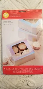 Scatole per cupcake Wilton NUOVE -3 scatole - Foto 1 di 1