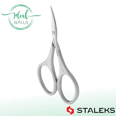 Nagelhautschere STALEKS Beauty&Care SBC-10/1, klassische Klinge, kurze Griffe