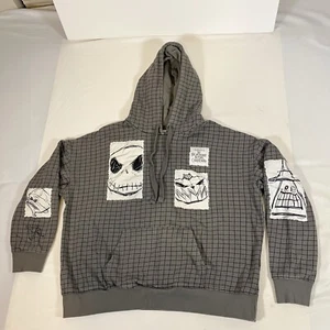 Disney The Nightmare Before Christmas Jack Skellington Zip Up Hoodie Sweatshirt - Picture 1 of 11