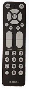 NS-RC5NA-14 Remote Control For Insignia Digital Analog TV Converter Box NS-DXA2 - Picture 1 of 3