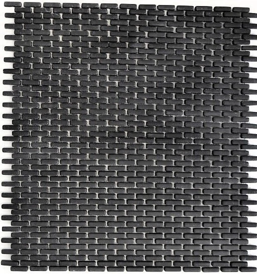 Mosaïque Composite Verre Noir Mat Miroir Cuisine 140-B21B 10Mosaikmatten - Photo 1/1