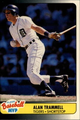 1990 Fleer Baseball MVP's #41 Alan Trammell - NM-MT - Image 1 of 2