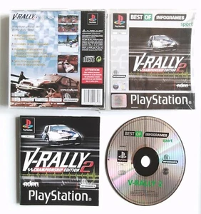 PS1 : V-RALLY 2 Championship Edition - Completo! PLAYSTATION 1 PSONE PSX PS2 PS3 - Imagen 1 de 2