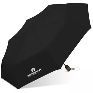 WeatherProof 42" Auto Open Super Mini Ombrello Colori Solidi - Foto 1 di 13
